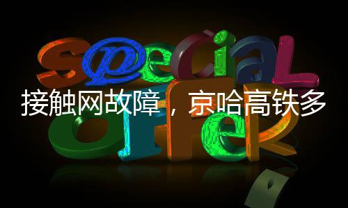 接觸網(wǎng)故障，京哈高鐵多趟列車臨時停運