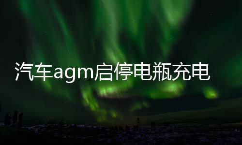 汽車agm啟停電瓶充電器12v24v大功率全自動智能通用摩托車蓄電池