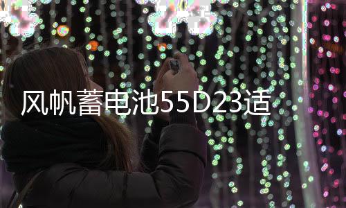 風帆蓄電池55D23適配悅動IX35卡羅拉比亞迪汽車電瓶